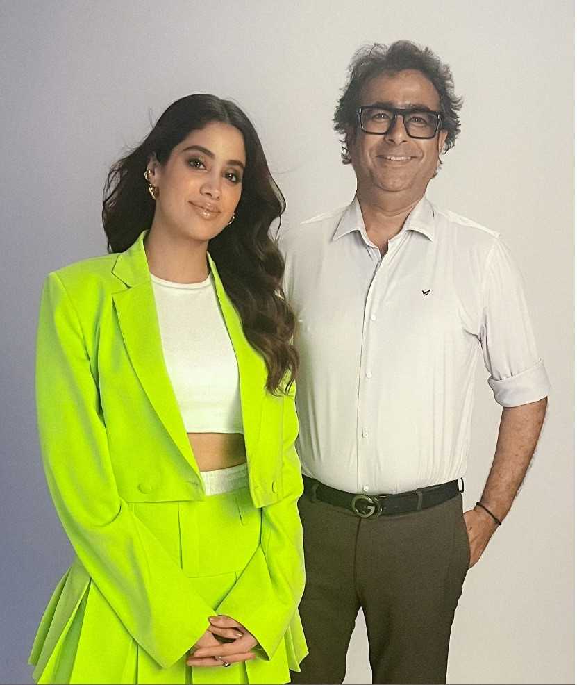 Janhvi Kapoor Teams Up with Rajesh Joshi Chariot Media